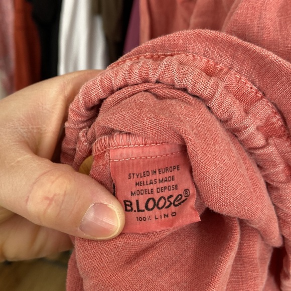 100% linen shirt jacket cover up by B-loose - Picture 8 of 8